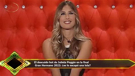 daniela en tetas|Gran Hermano 2022: el descuido hot de Julieta en el jardín